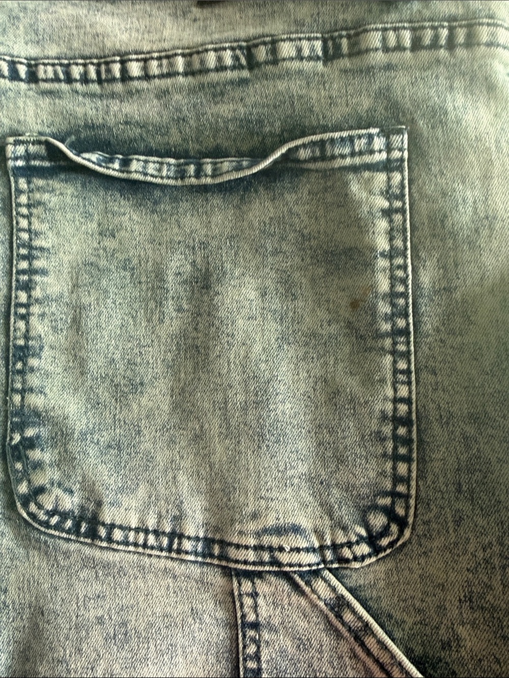 Slim Straight Acid-Wash Mint Jeans Rock Salt 40x32 - Picture 5 of 9